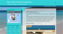 Desktop Screenshot of agaikubawkrainiekangurow.pl