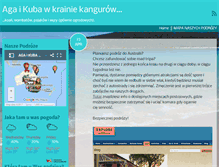 Tablet Screenshot of agaikubawkrainiekangurow.pl